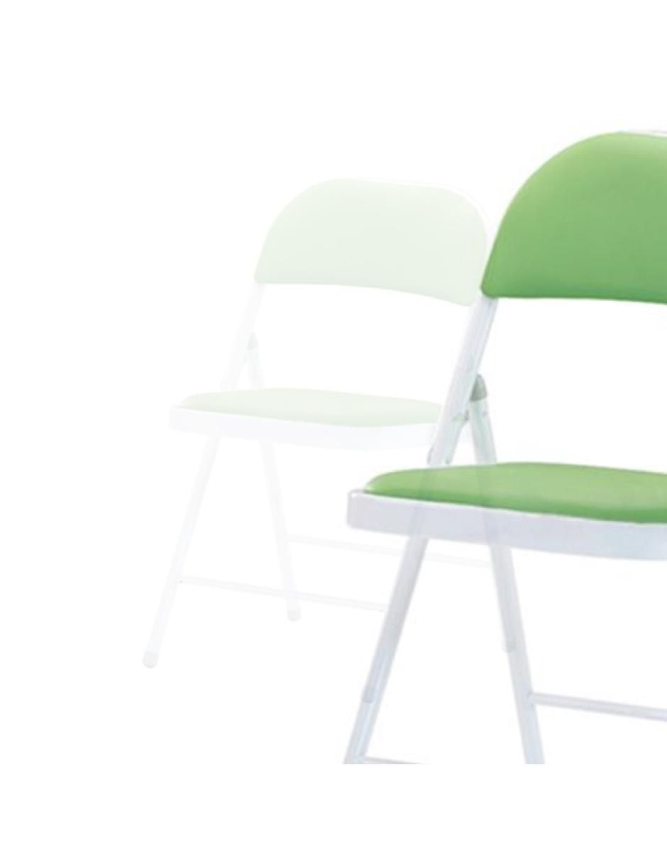 Silla plegable de metal 2
