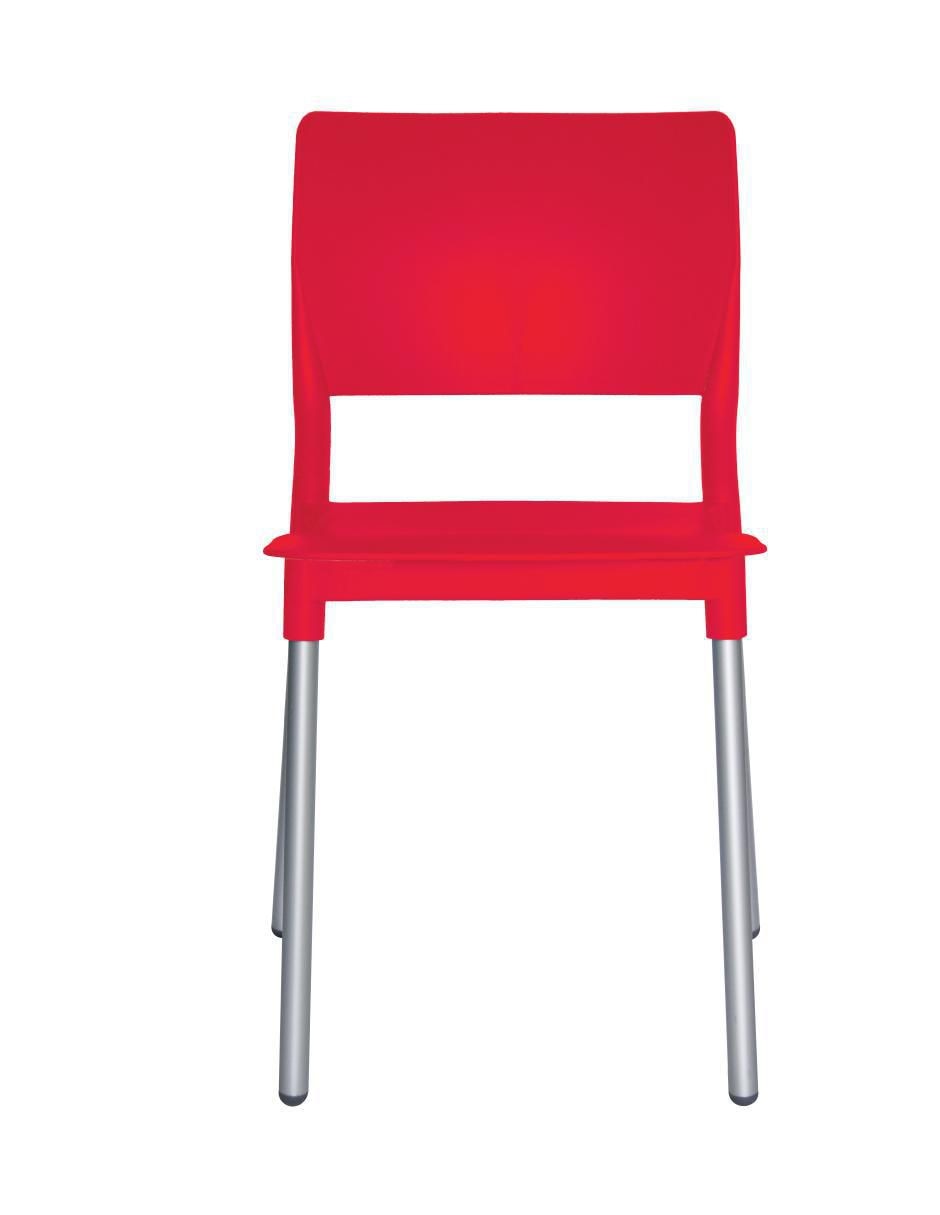 Silla de plástico