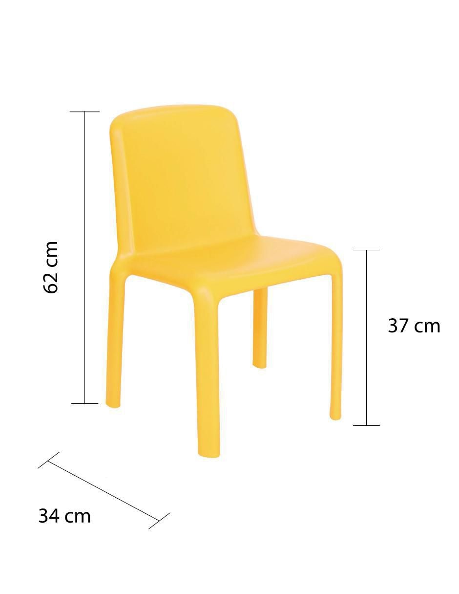 Silla de plástico 2