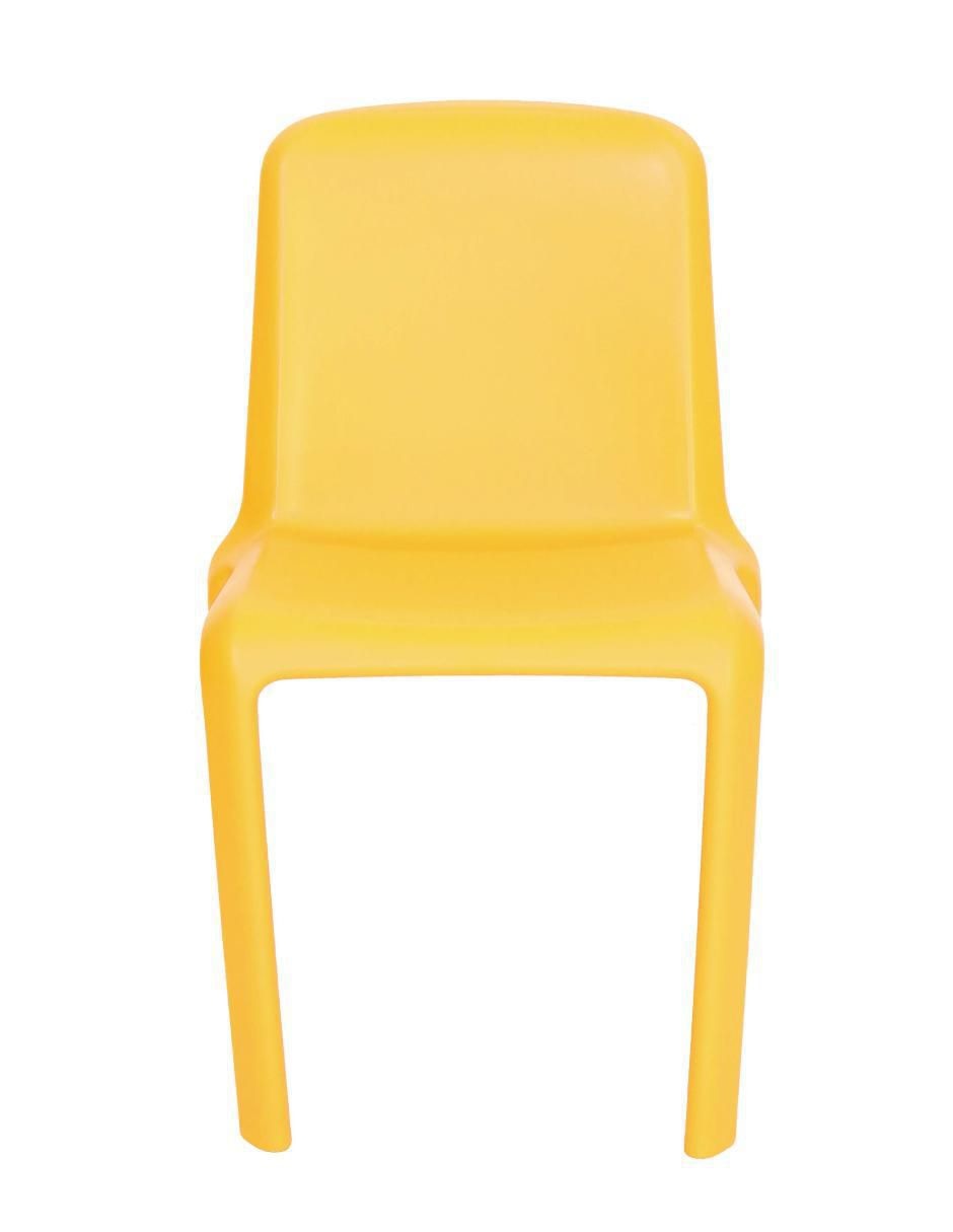 Silla de plástico