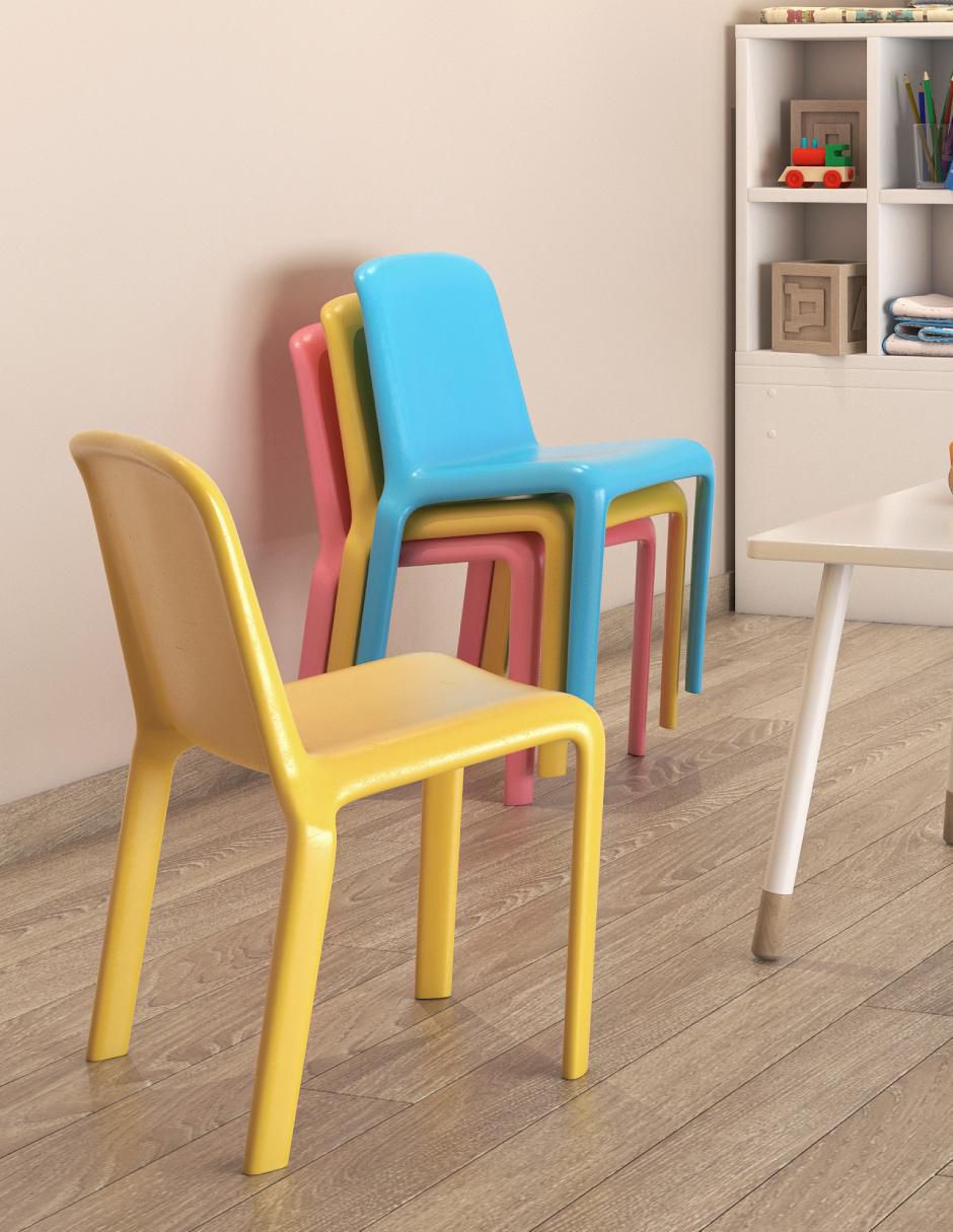 Silla de plástico 6