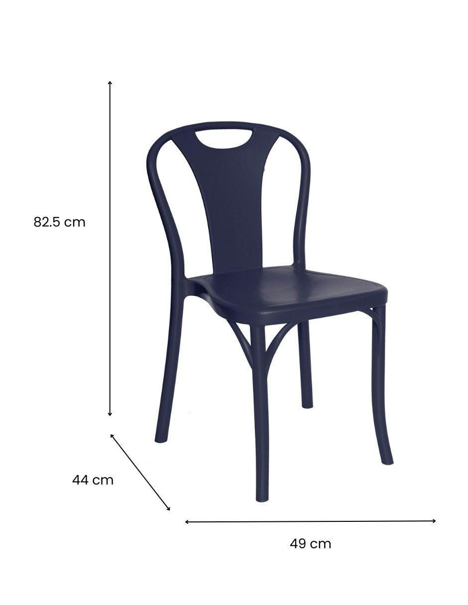 Silla de plástico 4
