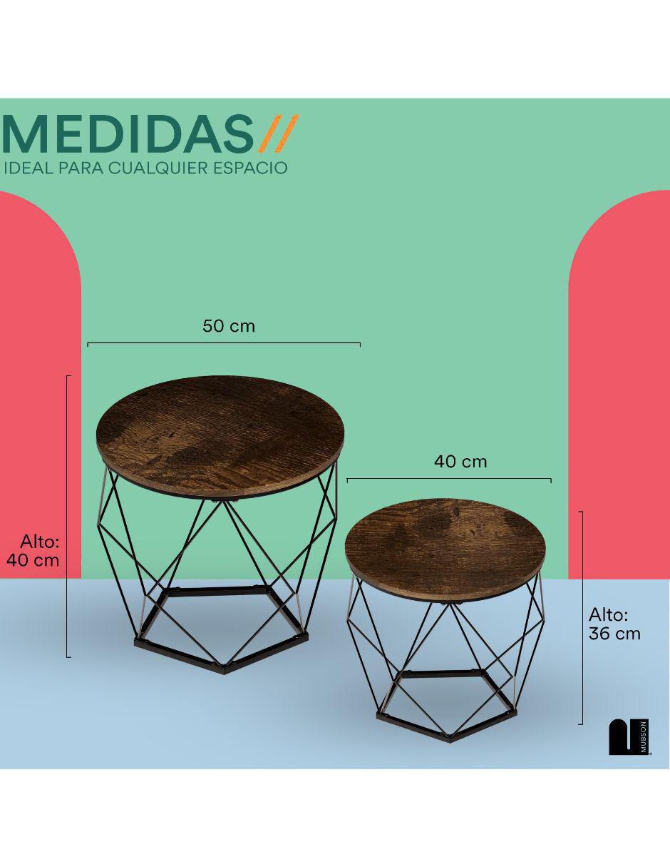 Juegos de mesas para sala de mdf 7