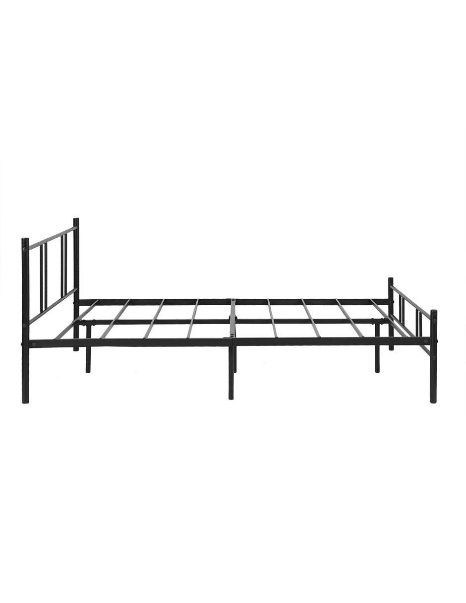 Base para cama armable Locarno de metal matrimonial