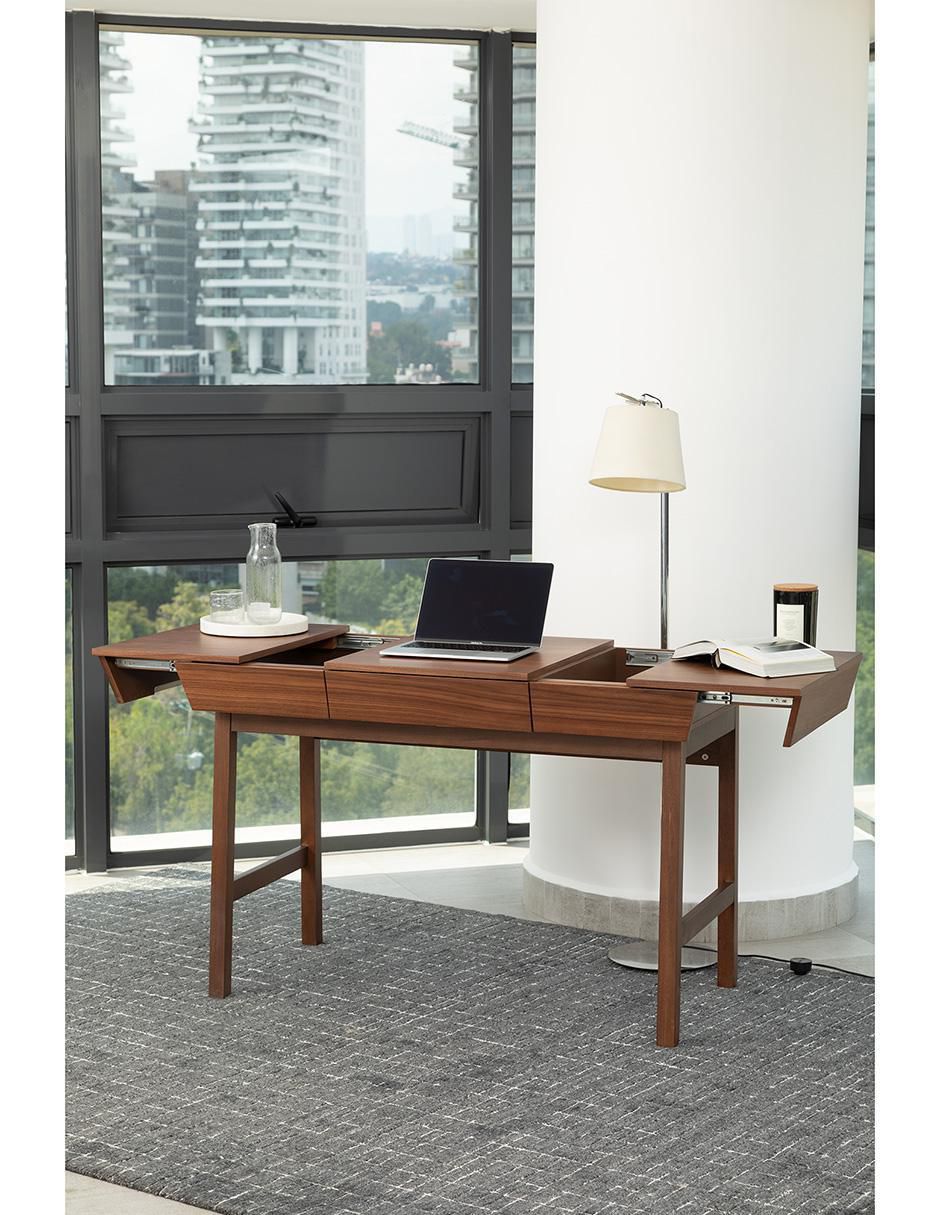 Escritorio Espresso de madera 11