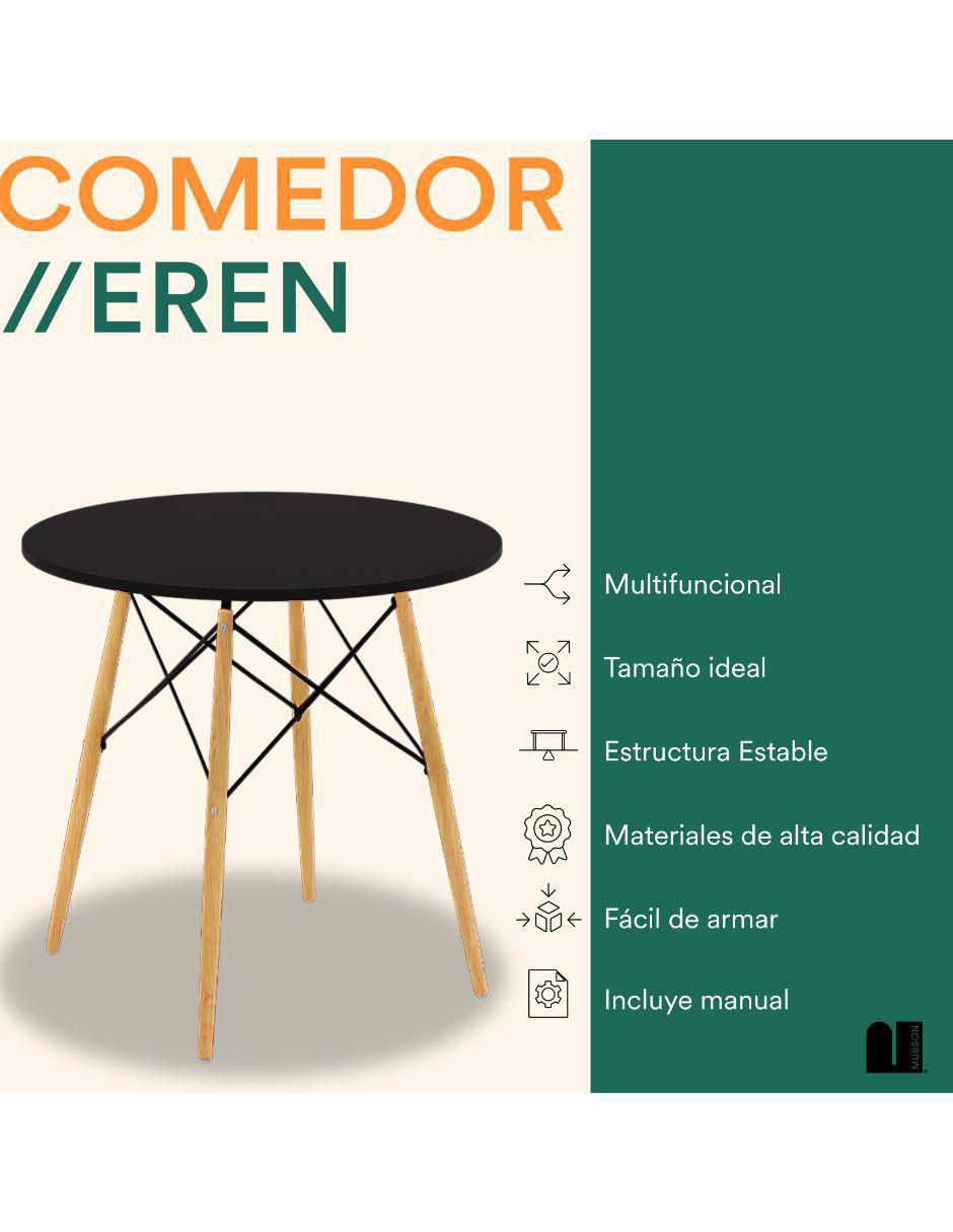 Mesa mubson amplia superficie "de" mdf