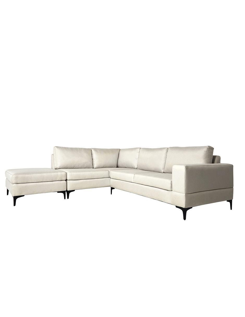 Chaise lounge izquierdo Kama de poliéster 2