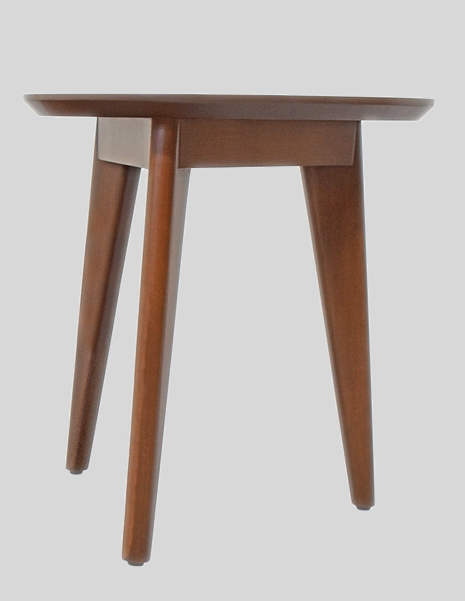 Mesa lateral Stone de madera nogal 5