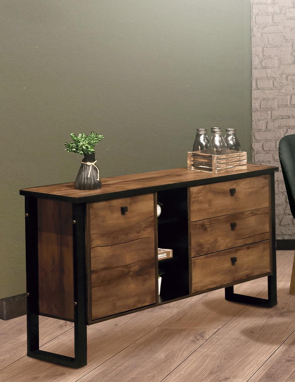 Bufetero Arabia de madera 4