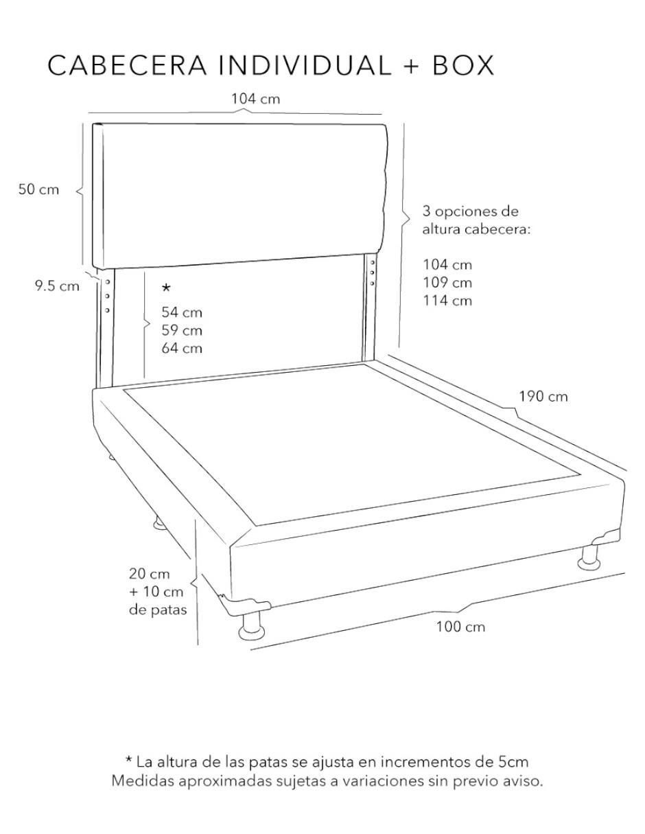Cama dicasa bilbao "de" madera pino