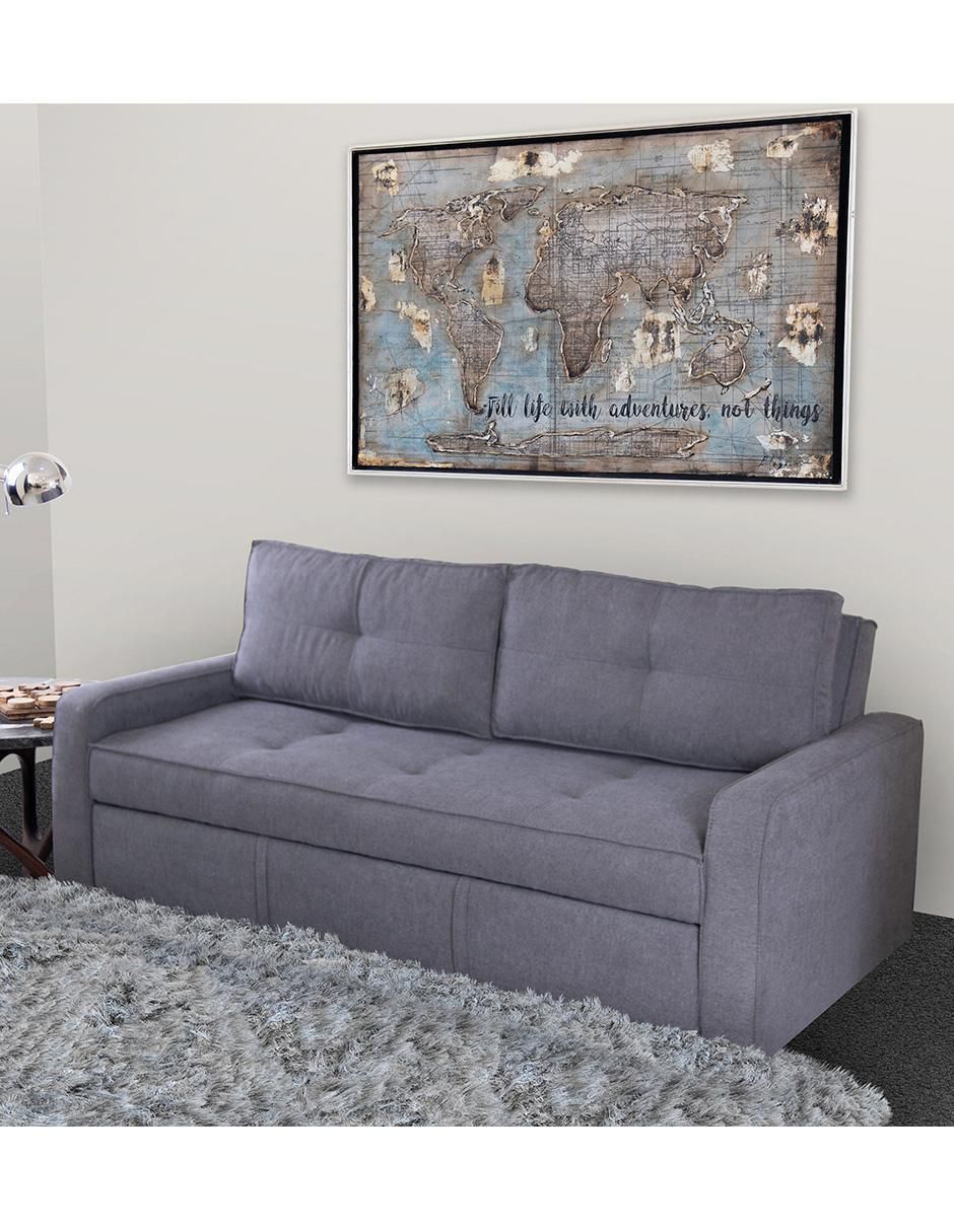 Sofá cama Manne Queen de chenille 6