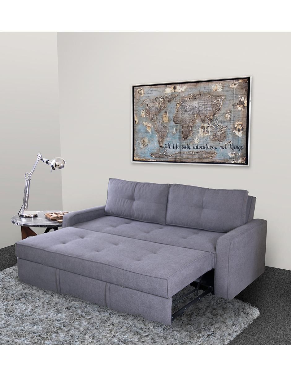 Sofá cama Manne Queen de chenille 7