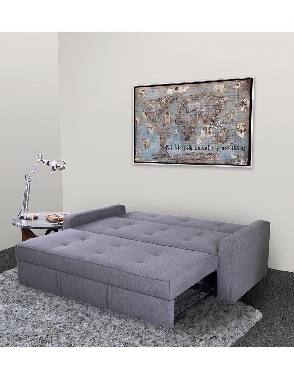 Sofá cama Manne Queen de chenille 9