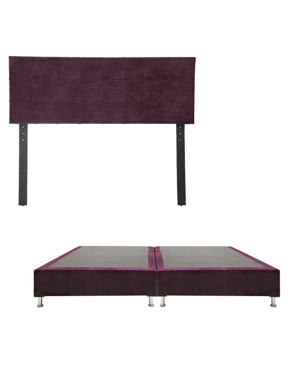 Cama Catania con Box de madera Cama Catania con Box de madera