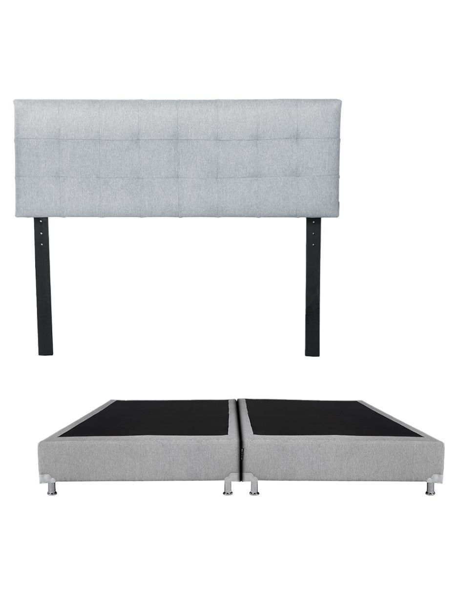 Cama Catania con Box de madera
