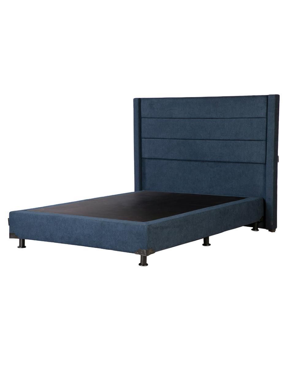Cama Lugo con Box de madera