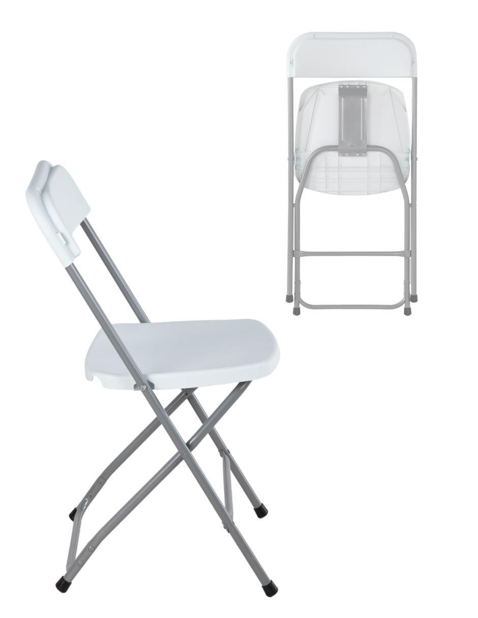 SILLA PLEGABLE ACOLCHADA BLANCO SEVENHOUSE 76170H