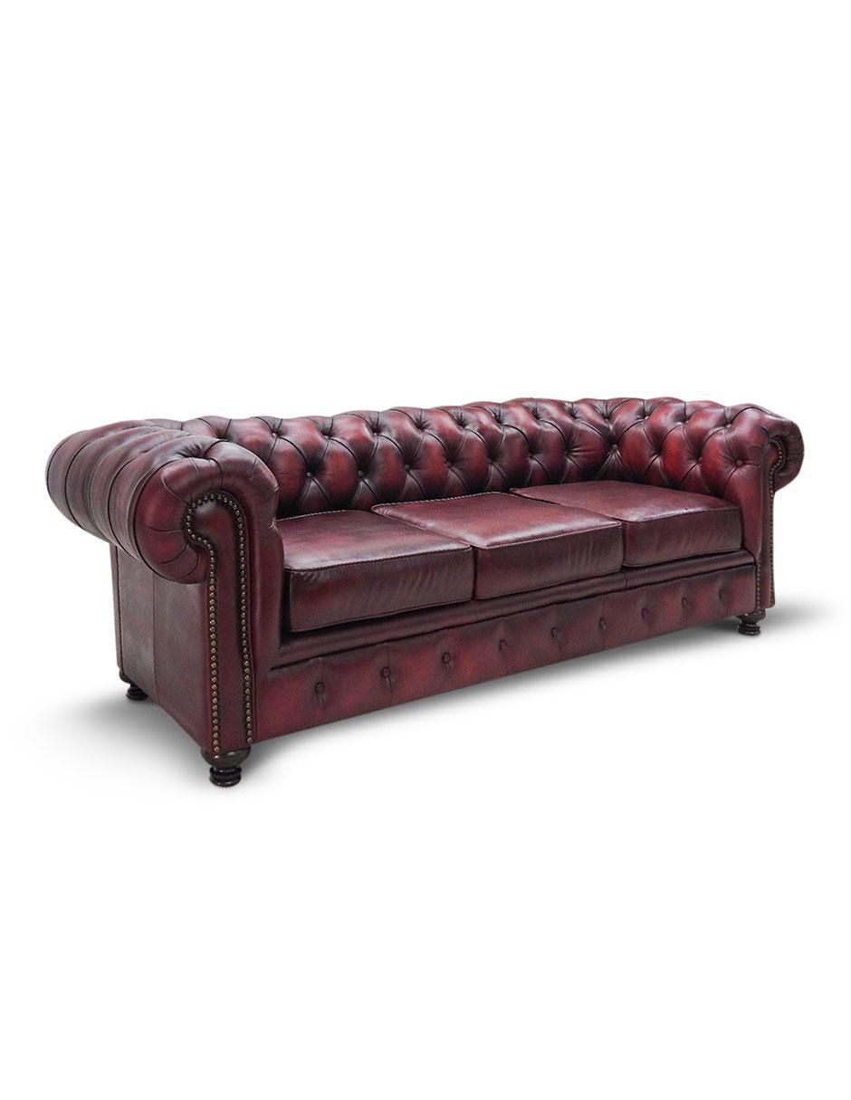 Sofá Chesterfield de piel 2