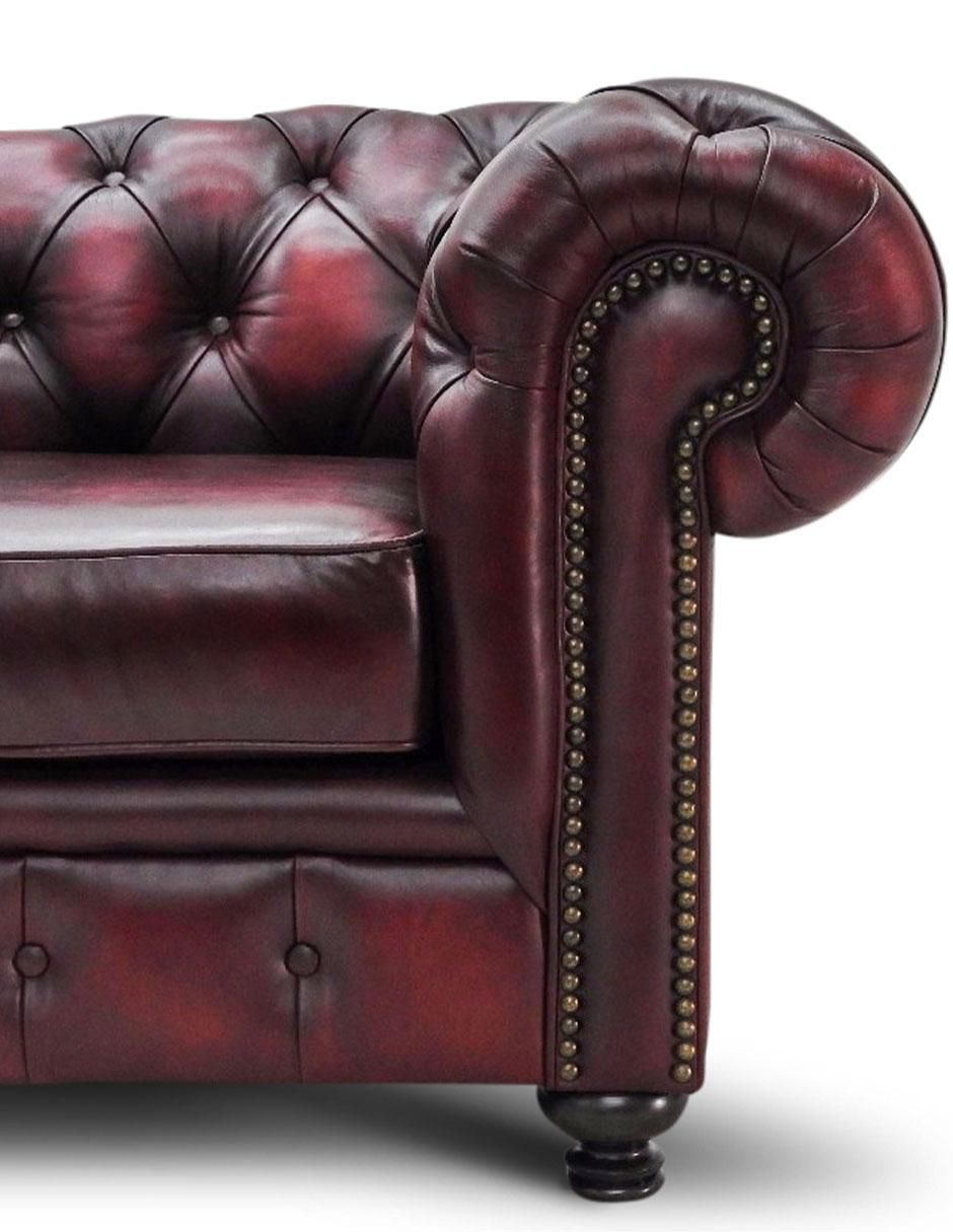 Sofá Chesterfield de piel 3