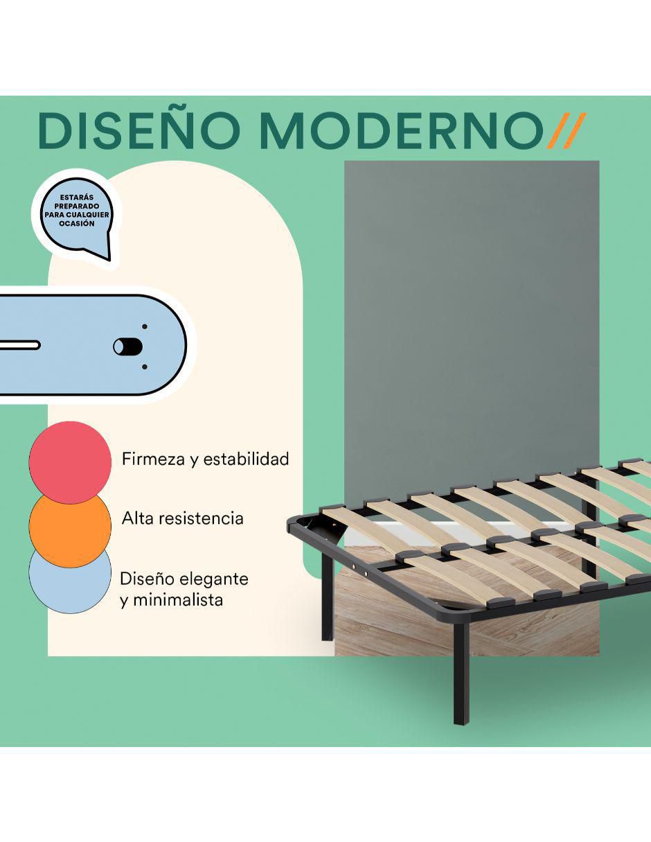 Base para cama de madera poplar 4