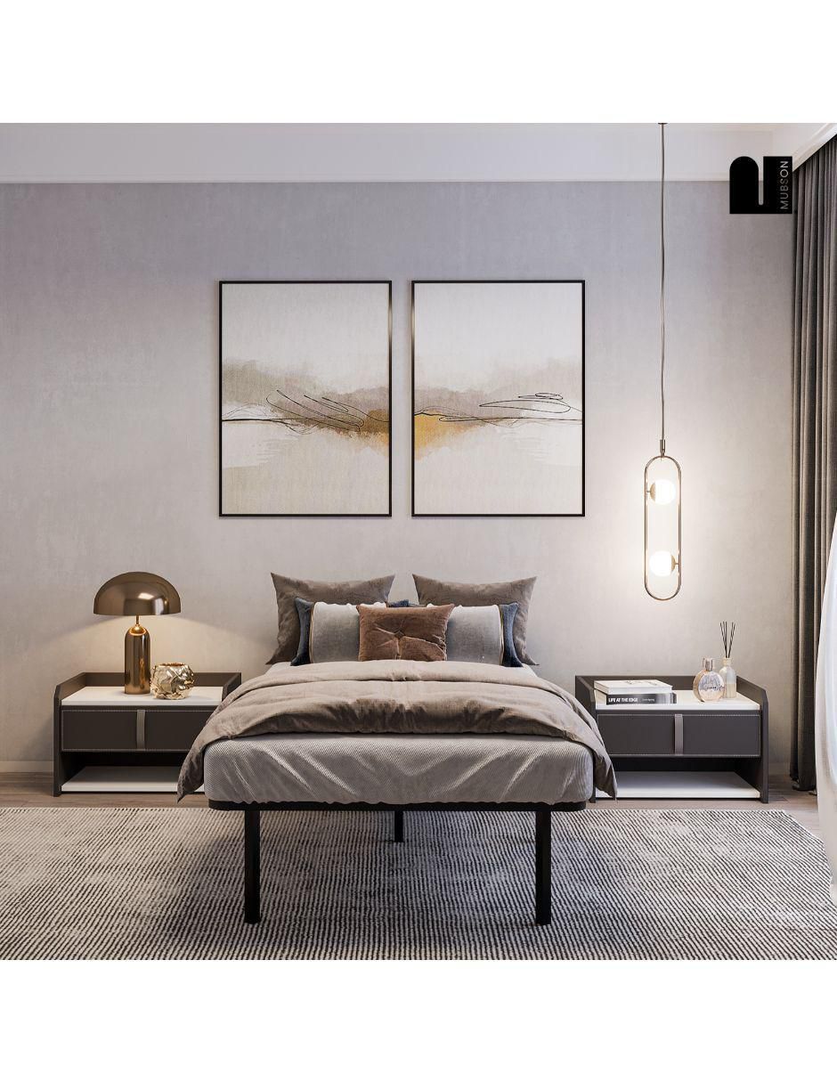Base para cama de madera poplar 6