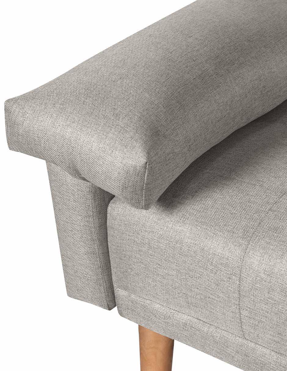 Sofá cama armable Hendrix de lino 9