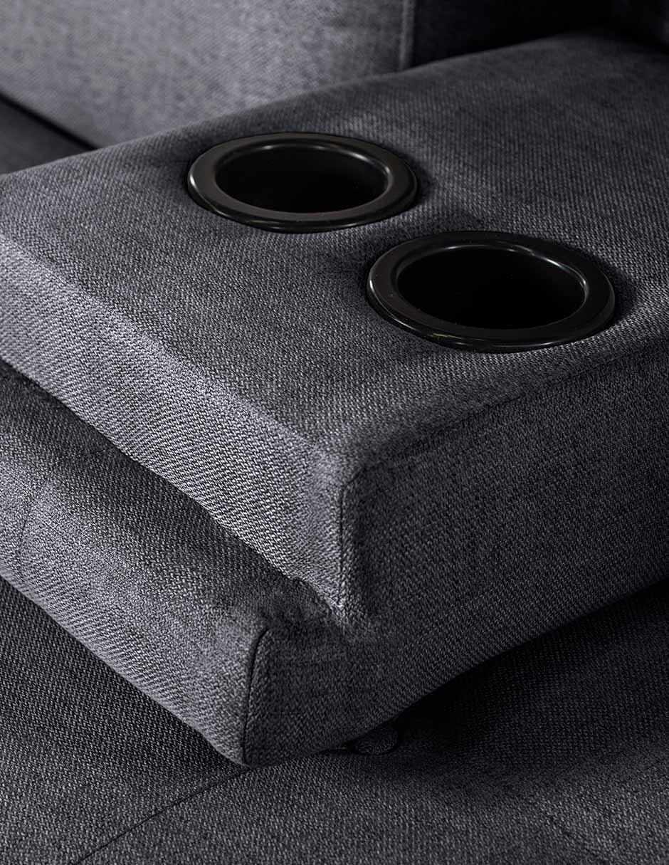 Sofá cama armable Hendrix Sofantástico de lino