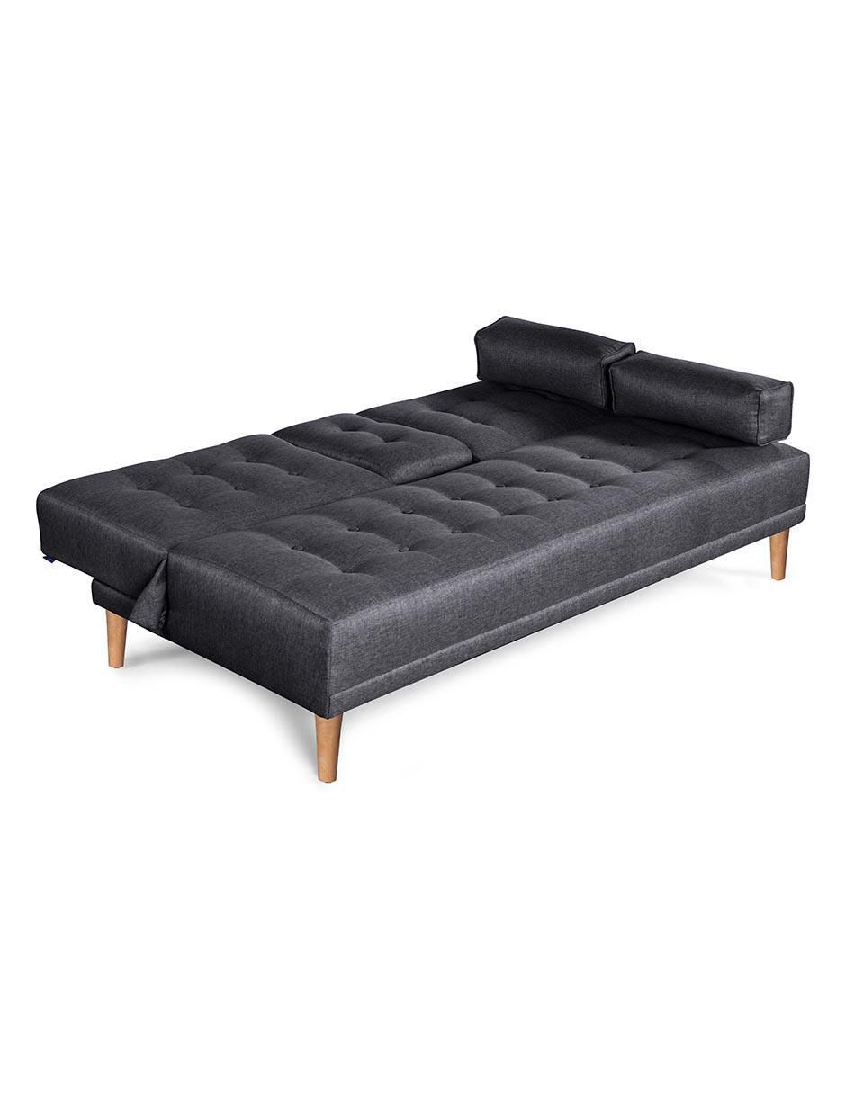 Sofá cama armable Queen de lino 4