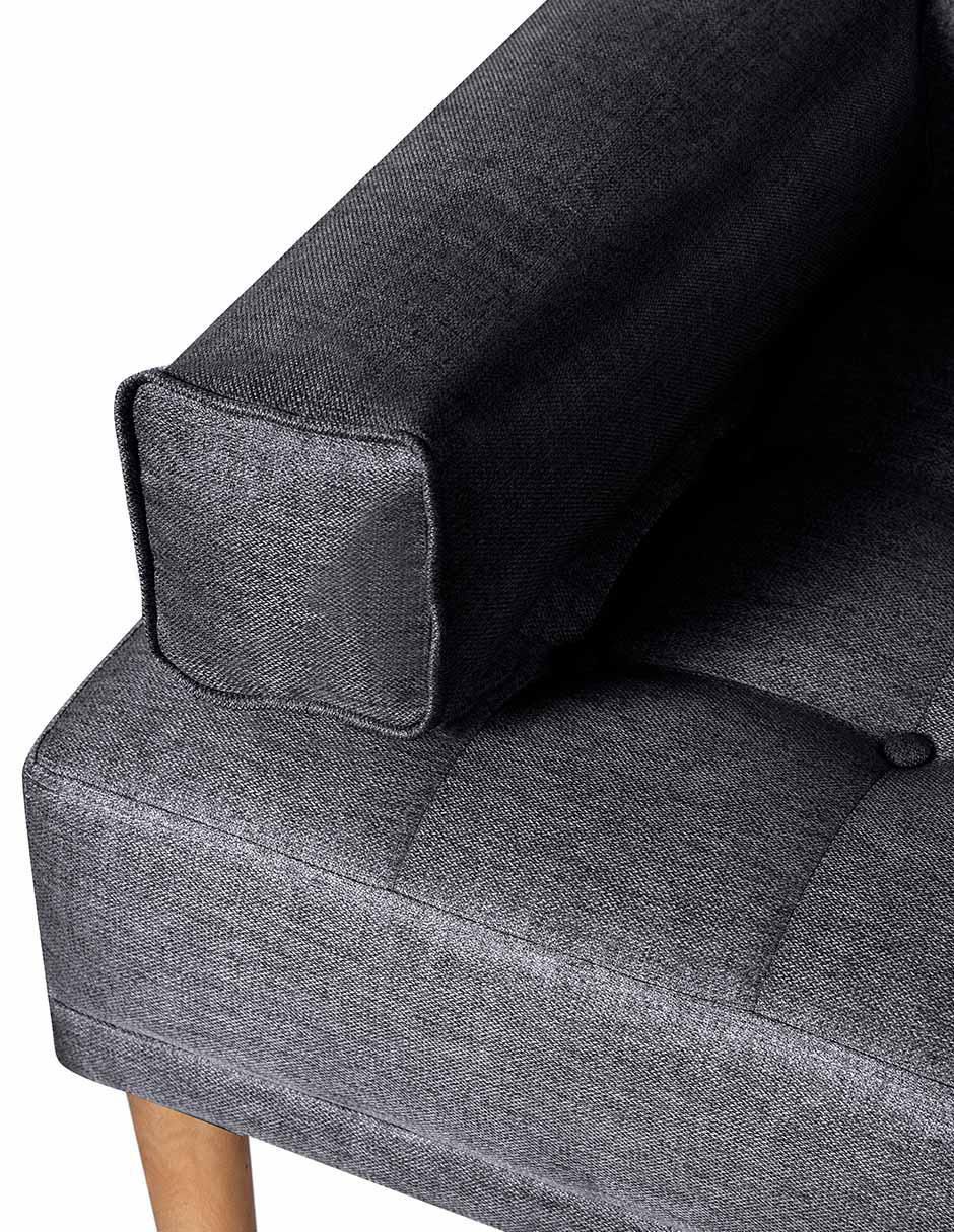 Sofá cama armable Queen de lino 7