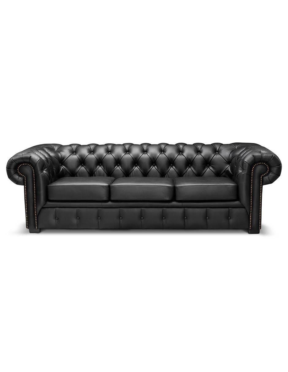 Sofá Chesterfield de piel