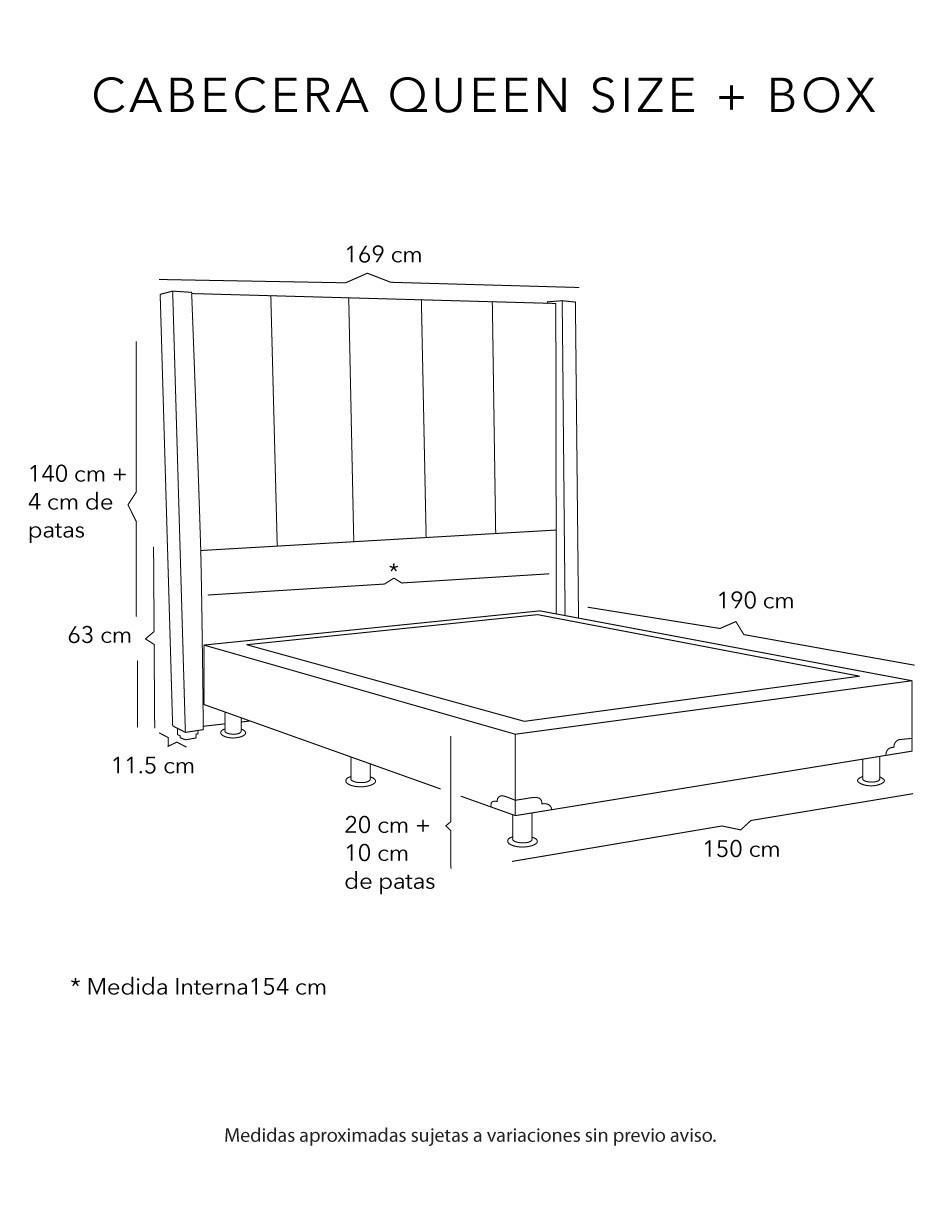 Cama dicasa nizza "de" madera