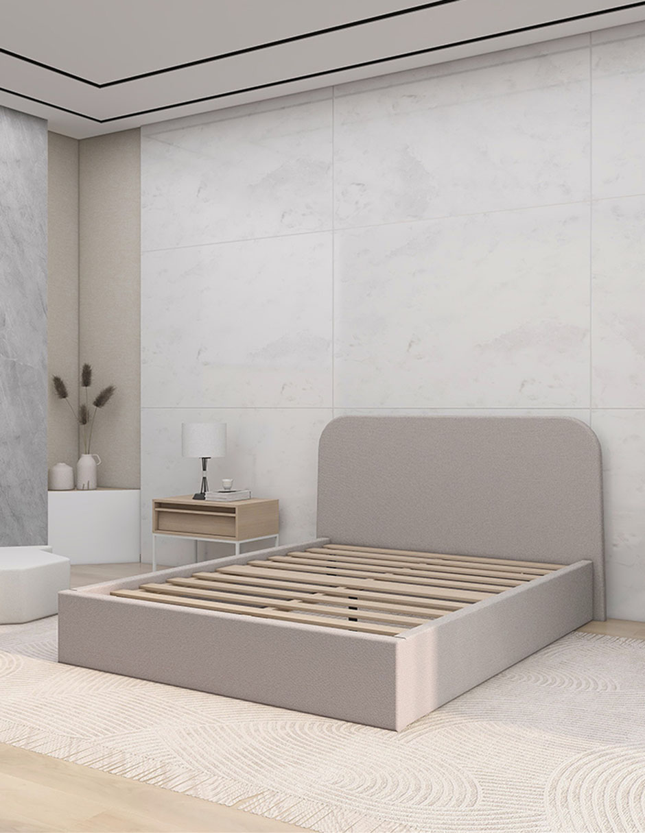 Cama Carel de tela 8