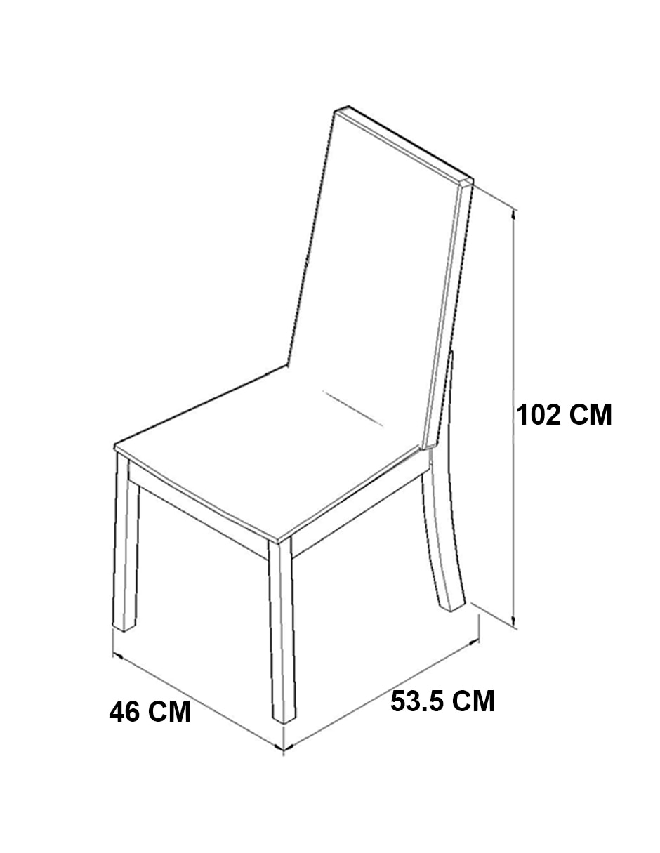 Silla Navy de madera 8