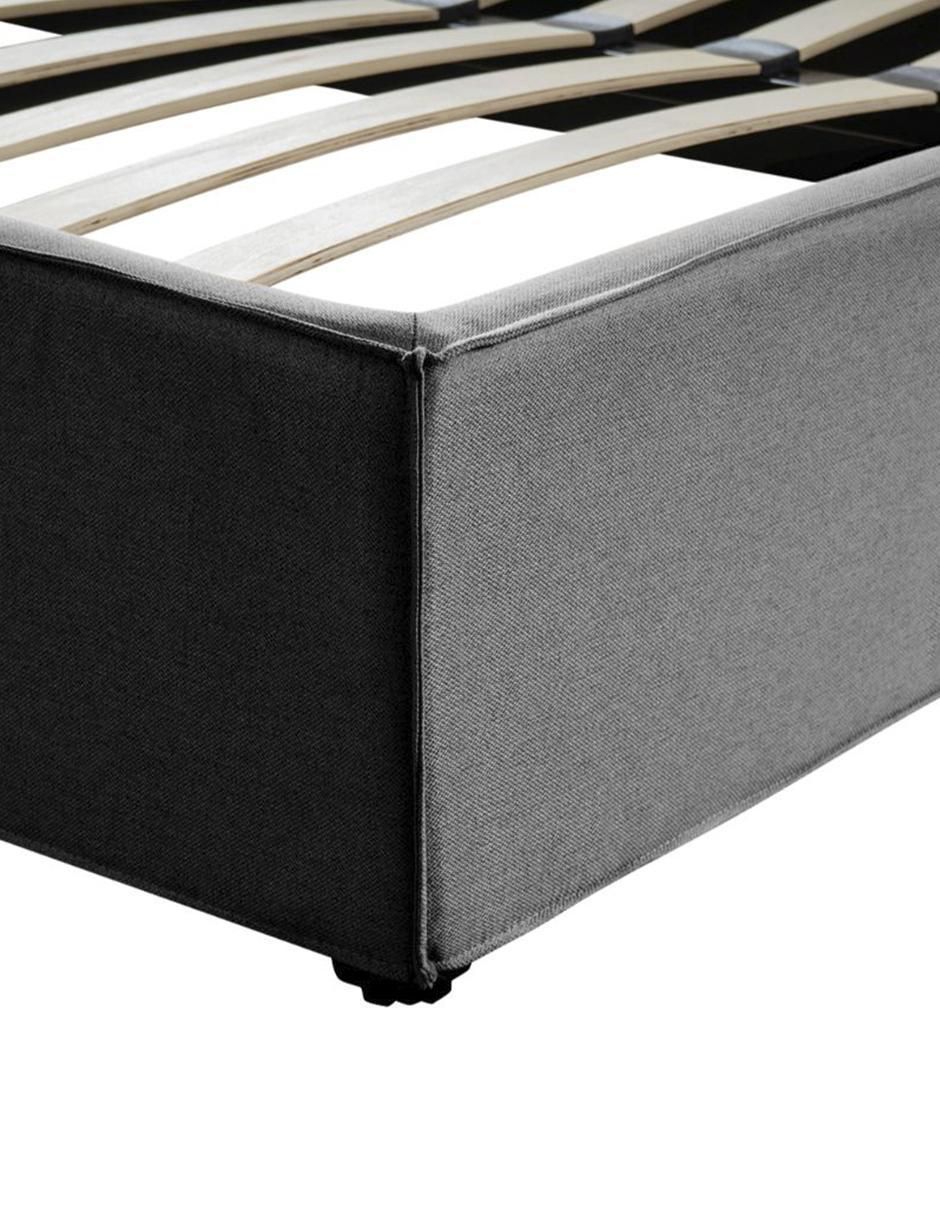 Base para cama Grey de metal 3
