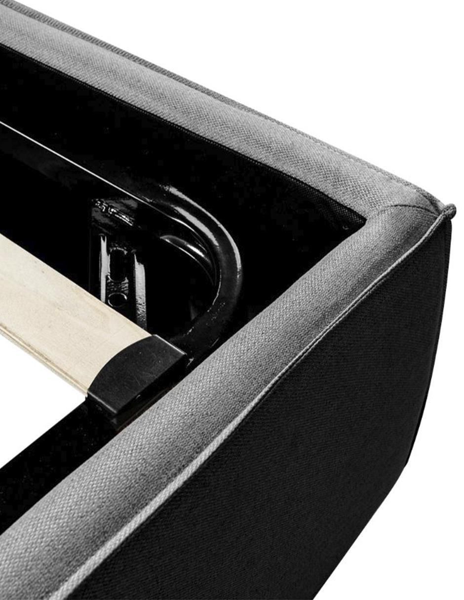 Base para cama Grey de metal 4
