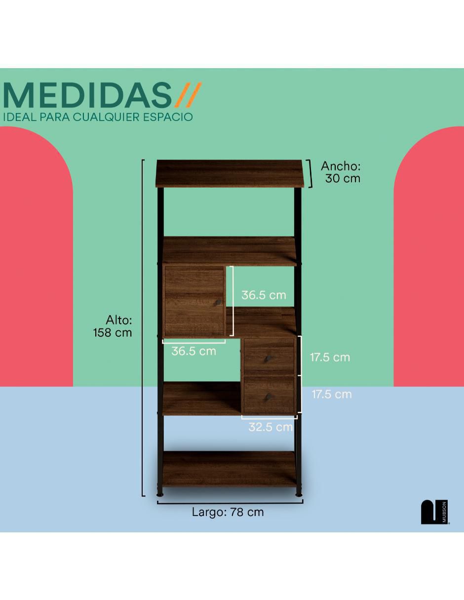 Librero de MDF 7
