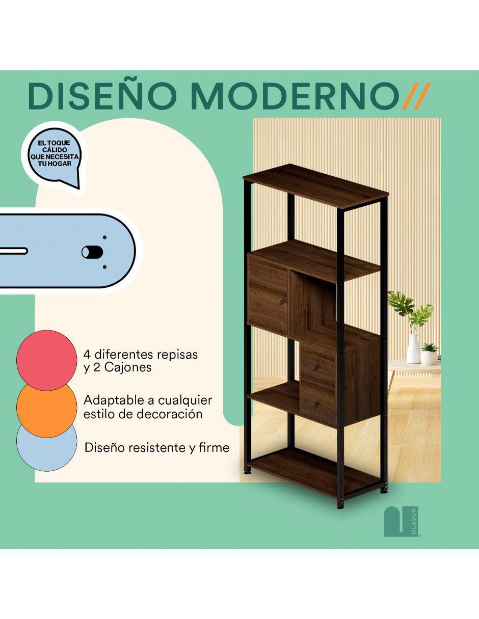 Librero de MDF 4