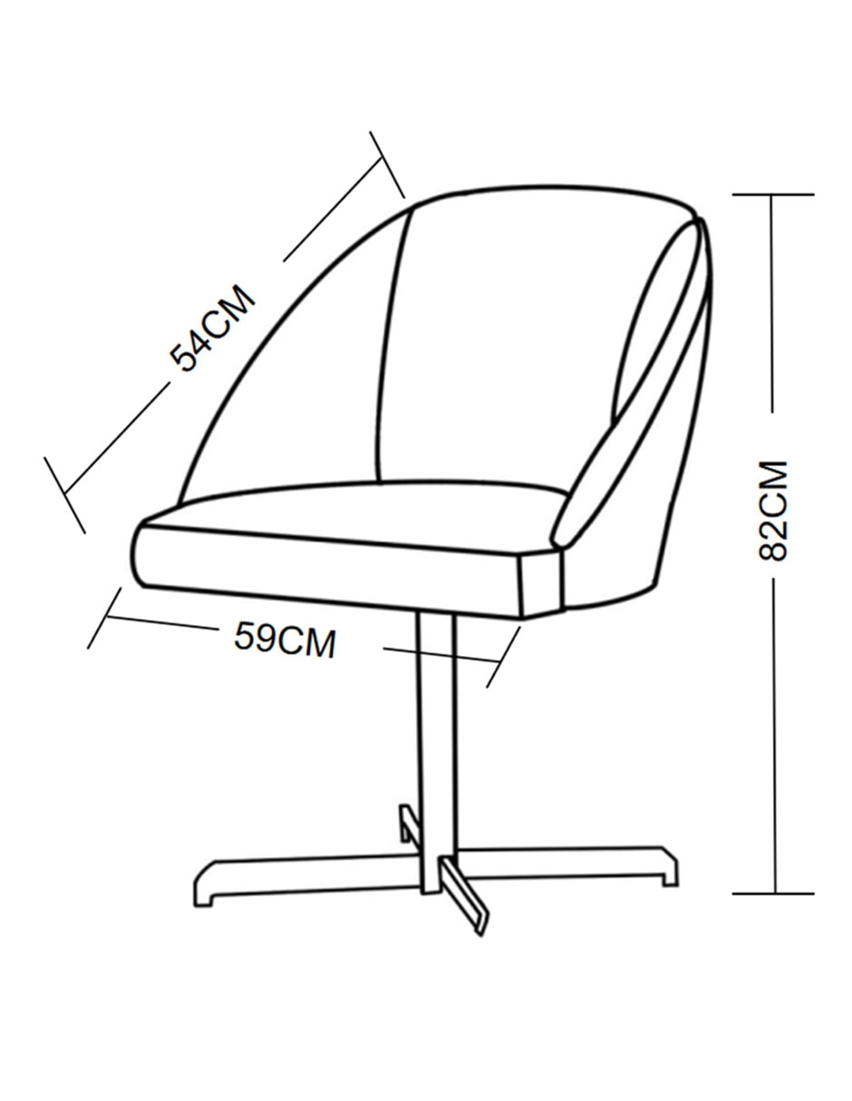 Silla escritorio Dufel 9