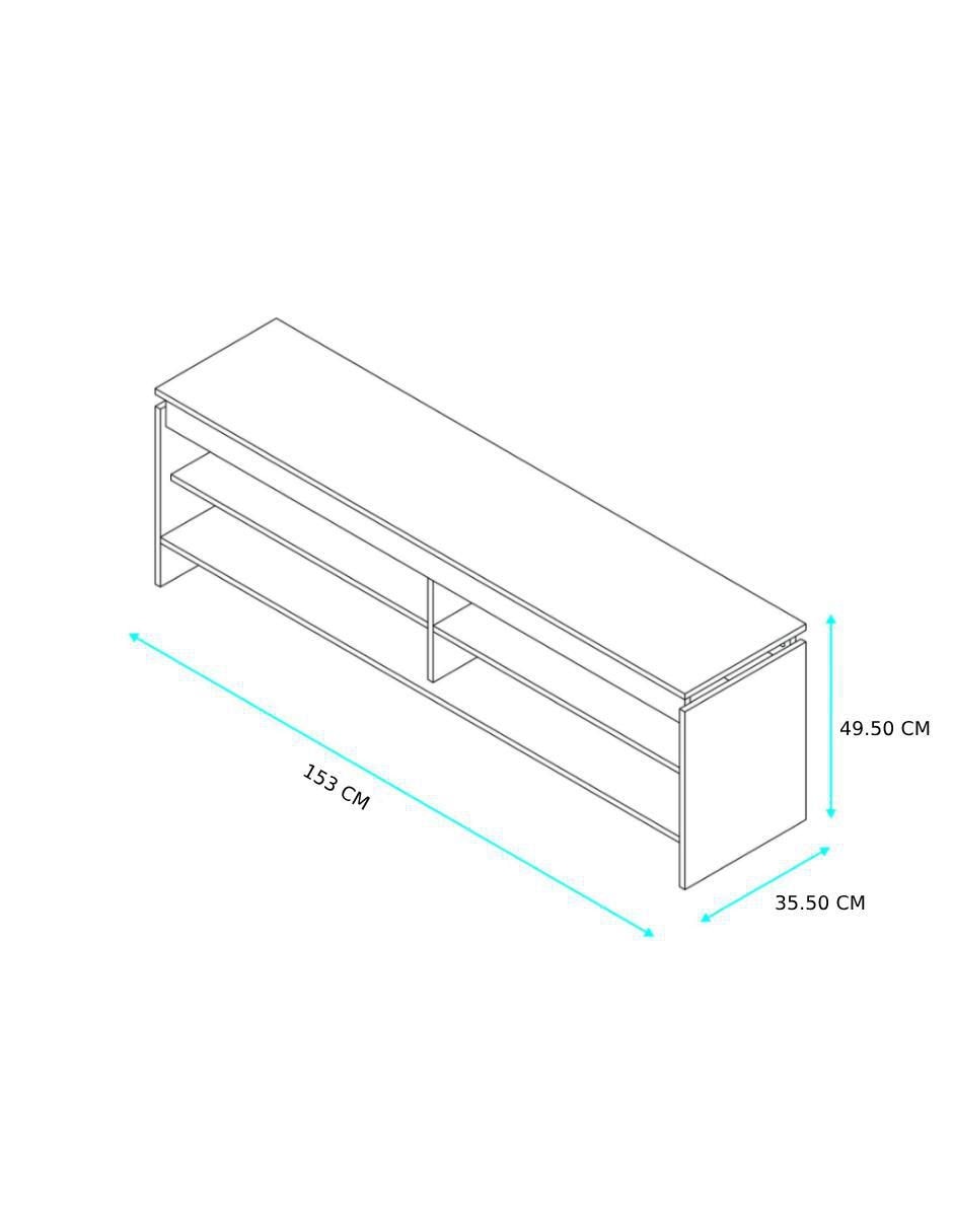 Mueble de tv Brv de MDF 6