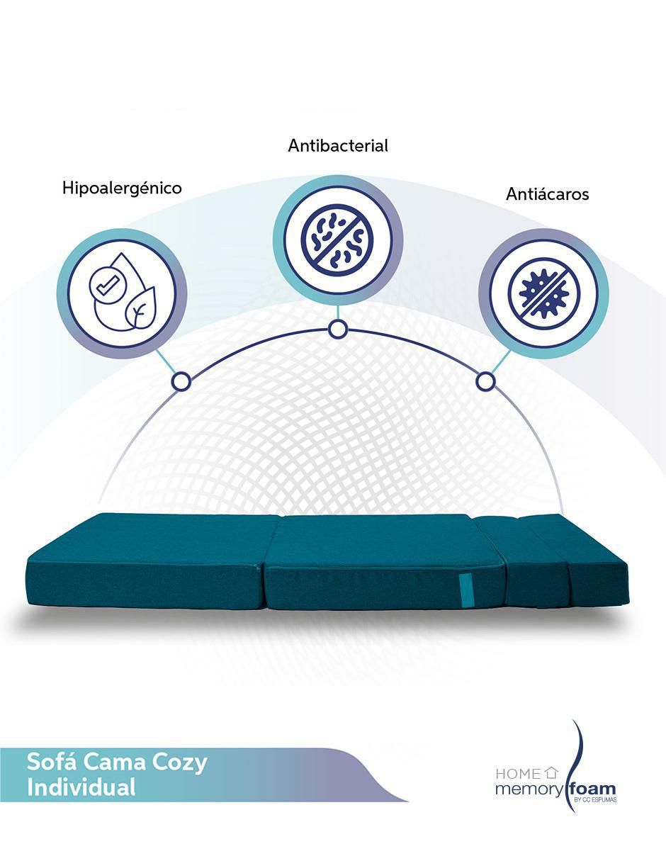 Sofá cama Cozy de poliéster 3