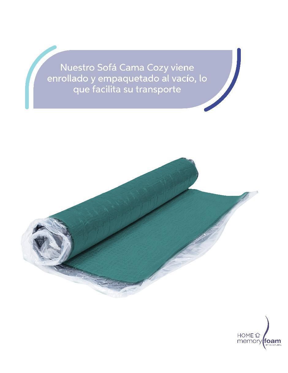 Sofá cama Cozy de poliéster 9
