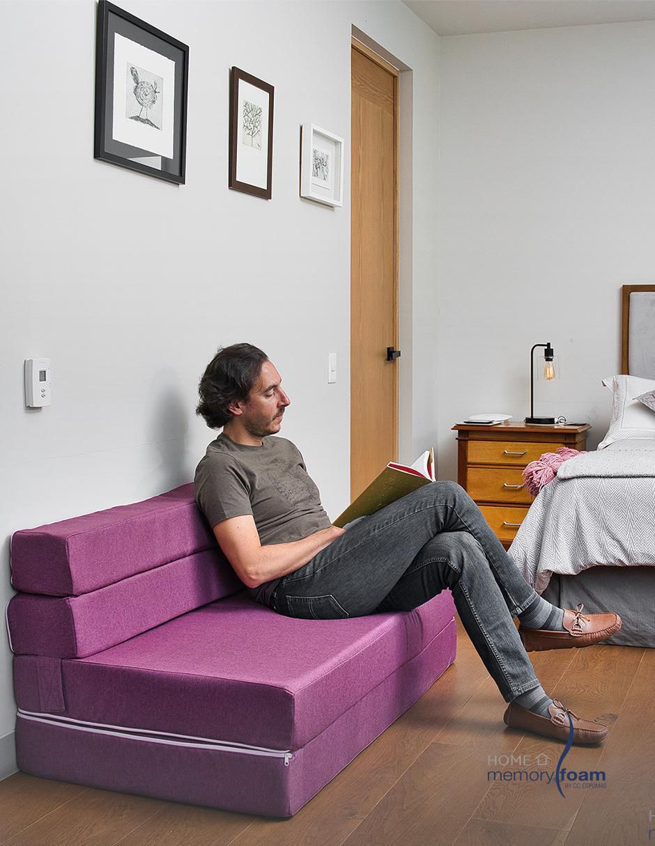 Sofá cama Cozy de poliéster 7