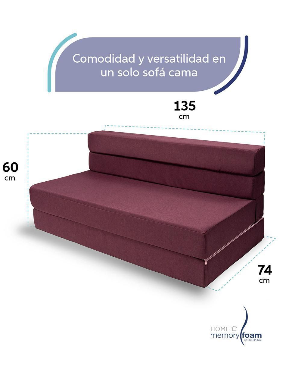 Sofá cama Cozy de poliéster 2