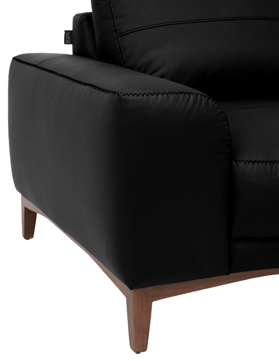 Sillón Alina estilo contemporáneo de piel y vinil 10
