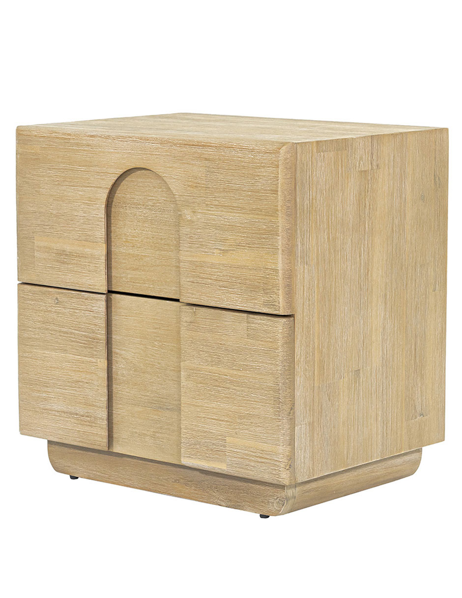 Buro Catania de madera acacia 2