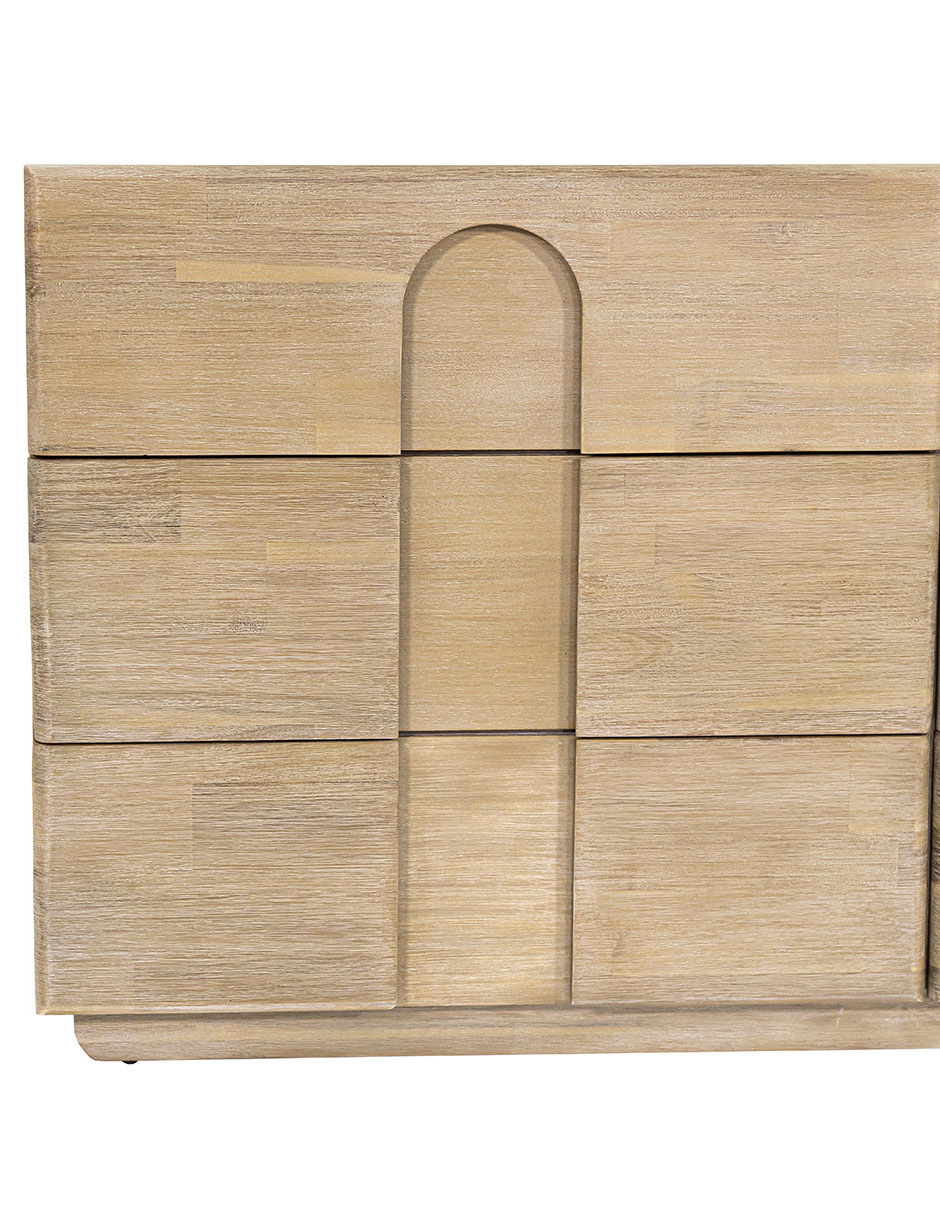 Cómoda Catania de madera acacia 10