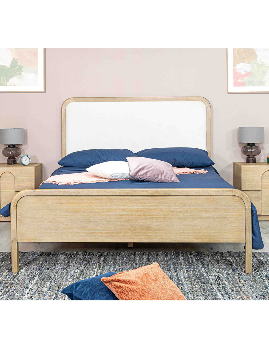 Cama De Madera Acacia 18