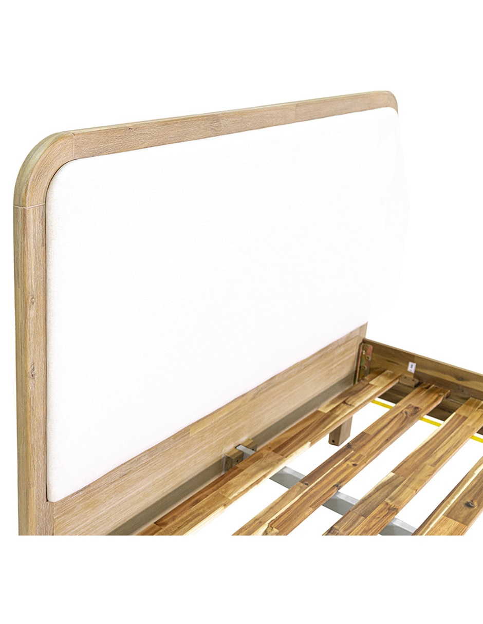 Cama De Madera Acacia 12