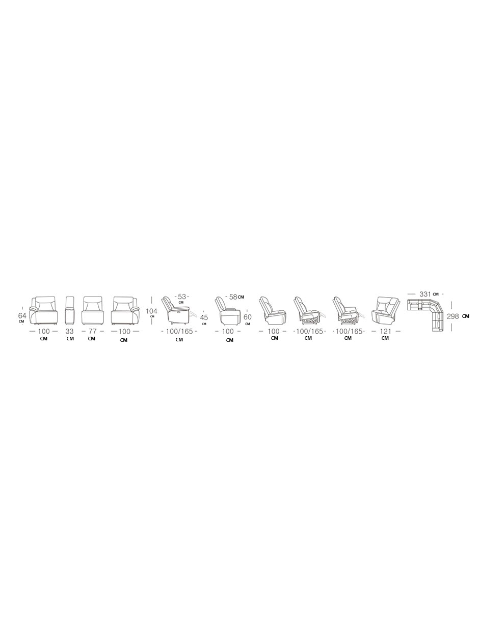 Sala modular Porter de tela 13
