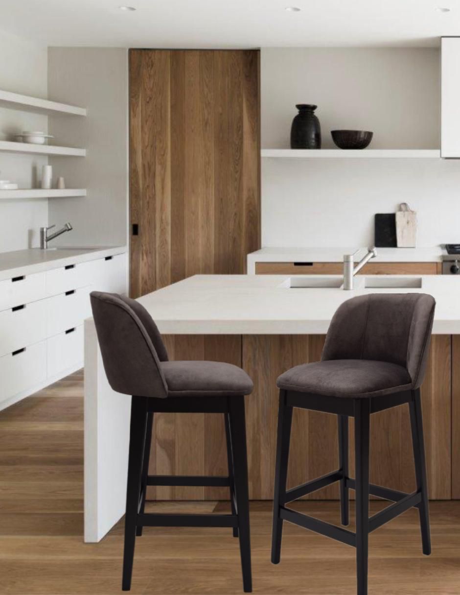 Banco alto tikan hassen "de" madera